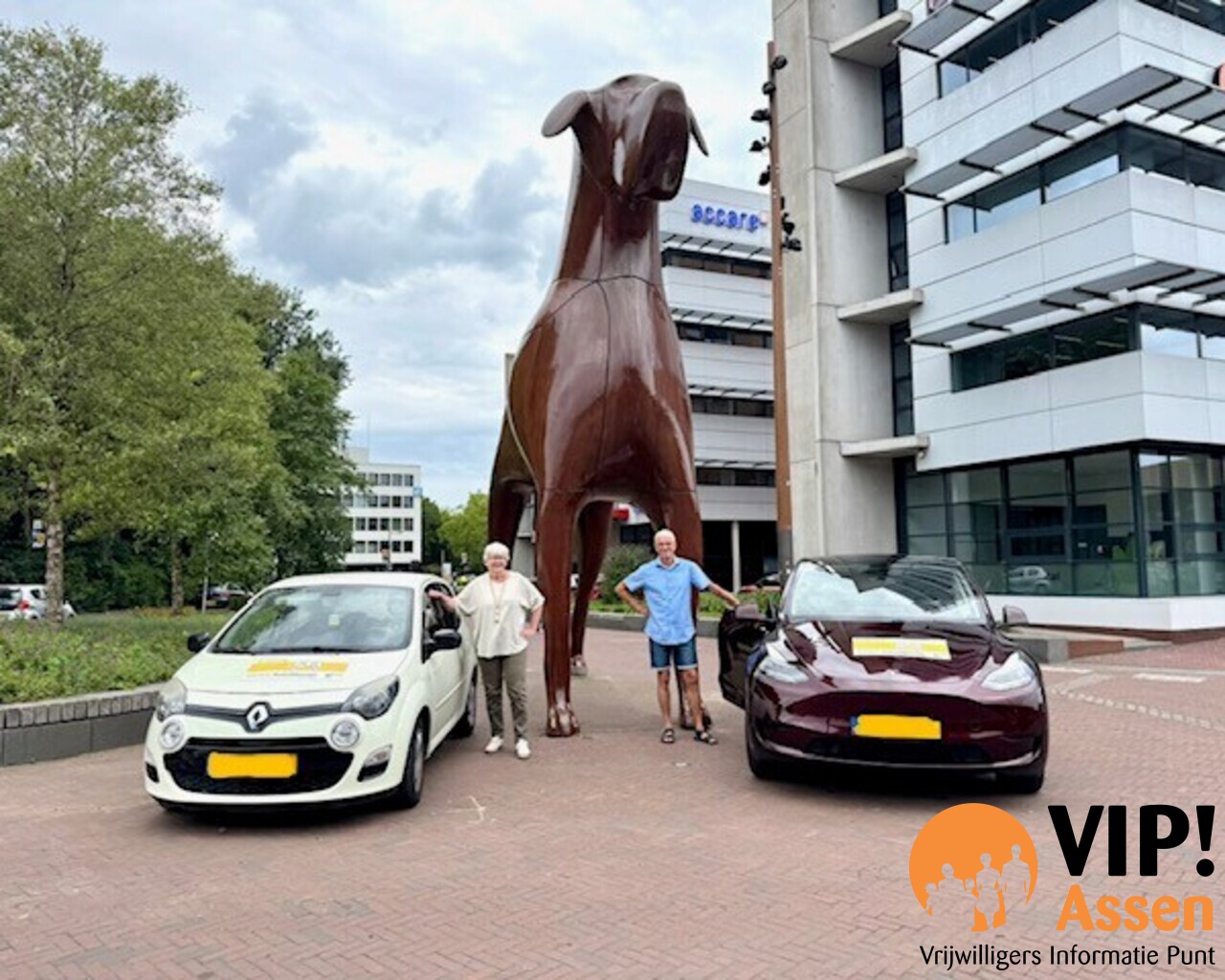 Vrijwilligersverhaal juli: Remmelt en Ineke zijn een maatje met een auto 